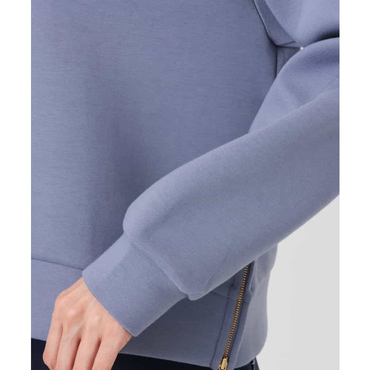 クロップド丈ダンボールプルオーバー/洗える | MK MICHEL KLEIN | 詳細画像21 