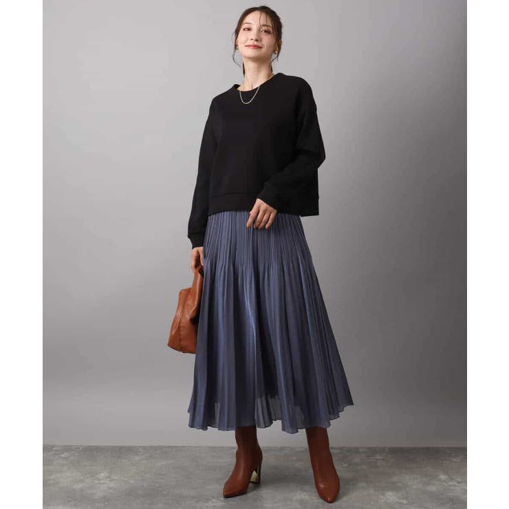 クロップド丈ダンボールプルオーバー/洗える | MK MICHEL KLEIN | 詳細画像5 