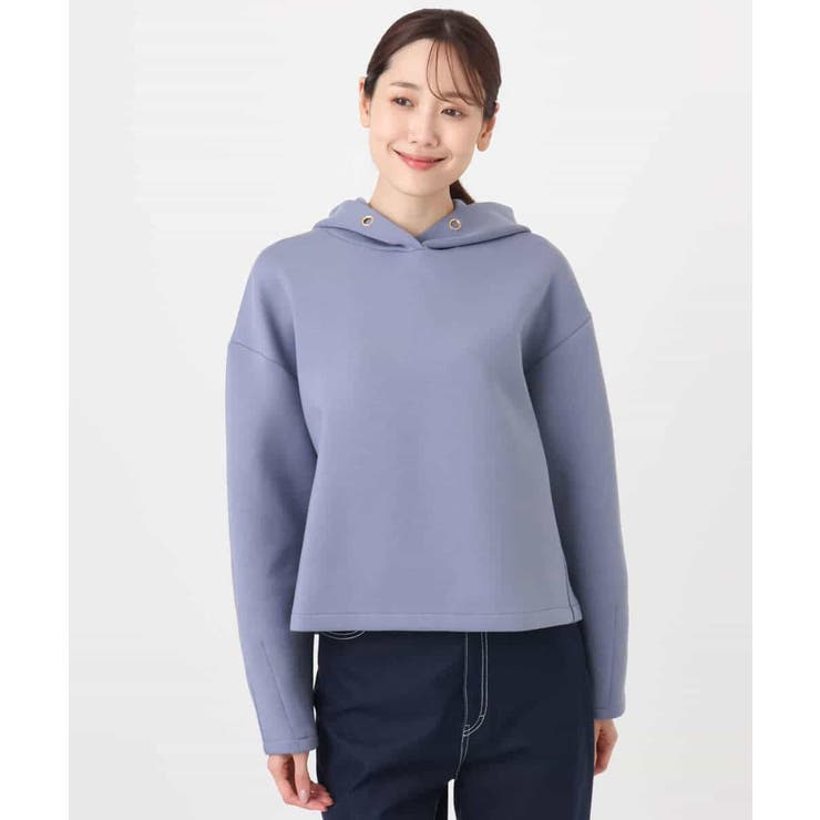 クロップド丈ダンボールフーディー/洗える | MK MICHEL KLEIN | 詳細画像27 