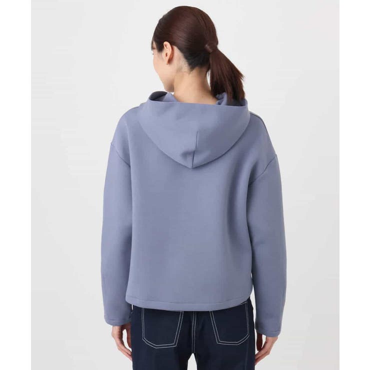 クロップド丈ダンボールフーディー/洗える | MK MICHEL KLEIN | 詳細画像29 