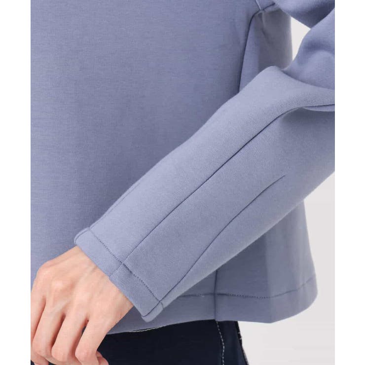 クロップド丈ダンボールフーディー/洗える | MK MICHEL KLEIN | 詳細画像32 