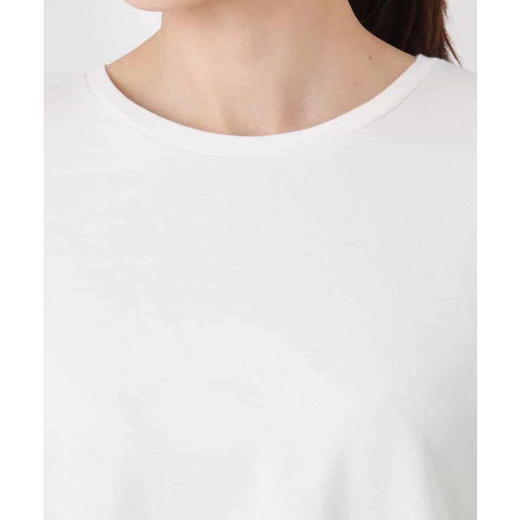 タックプリーツデザイン ペプラムインナーカットソー/洗える | MK MICHEL KLEIN | 詳細画像12 