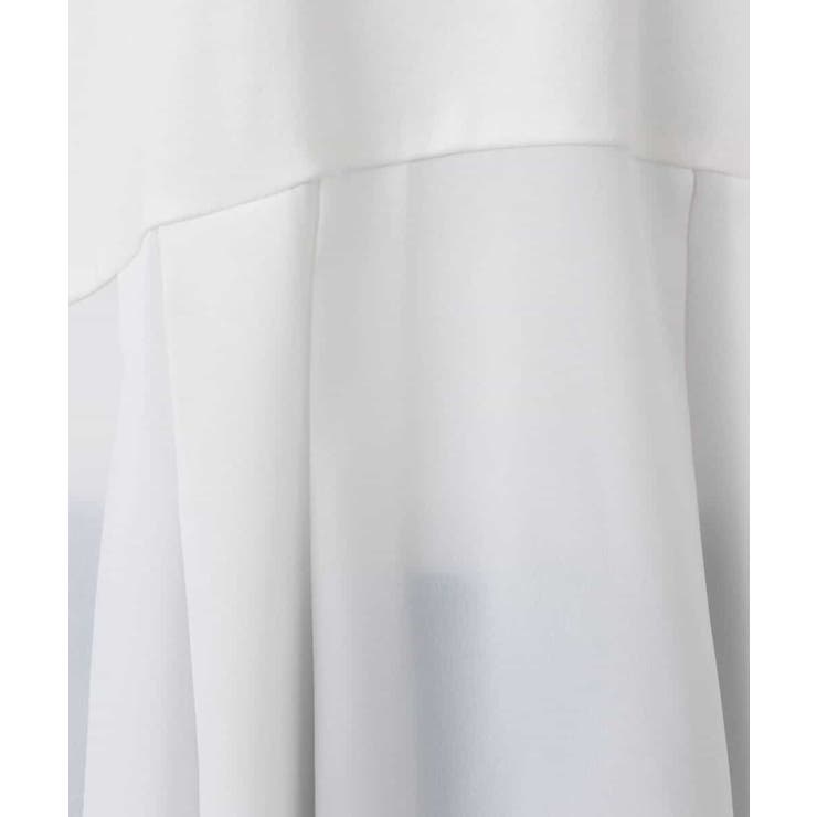 タックプリーツデザイン ペプラムインナーカットソー/洗える | MK MICHEL KLEIN | 詳細画像15 