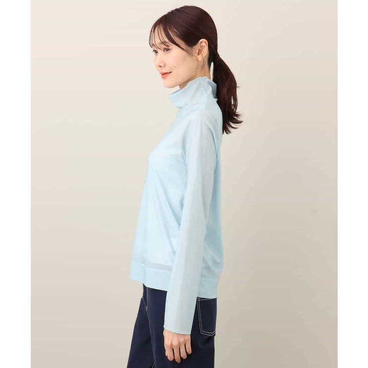 キラキラシアーハイネックカットソー/洗える | MK MICHEL KLEIN | 詳細画像29 