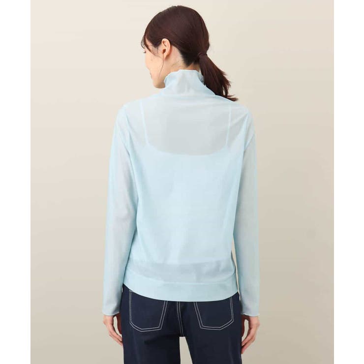 キラキラシアーハイネックカットソー/洗える | MK MICHEL KLEIN | 詳細画像30 