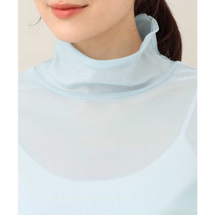 キラキラシアーハイネックカットソー/洗える | MK MICHEL KLEIN | 詳細画像31 