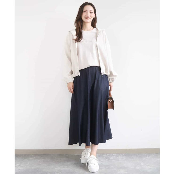 ビーズ刺繍ロゴTシャツ/洗える | MK MICHEL KLEIN | 詳細画像14 