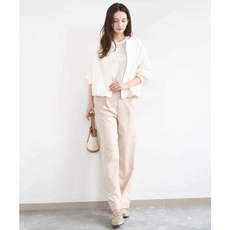 ビーズ刺繍ロゴTシャツ/洗える | MK MICHEL KLEIN | 詳細画像18 