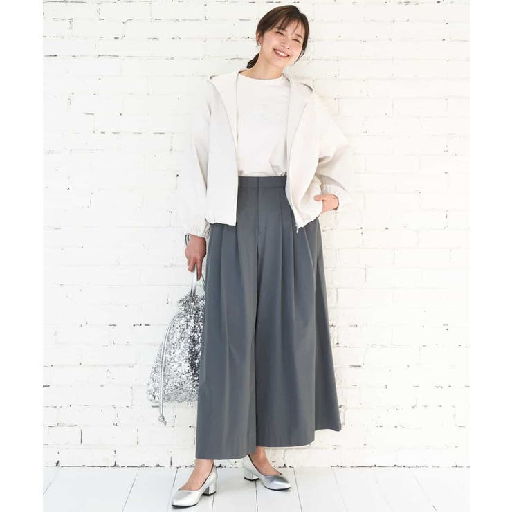 ビーズ刺繍ロゴTシャツ/洗える | MK MICHEL KLEIN | 詳細画像26 