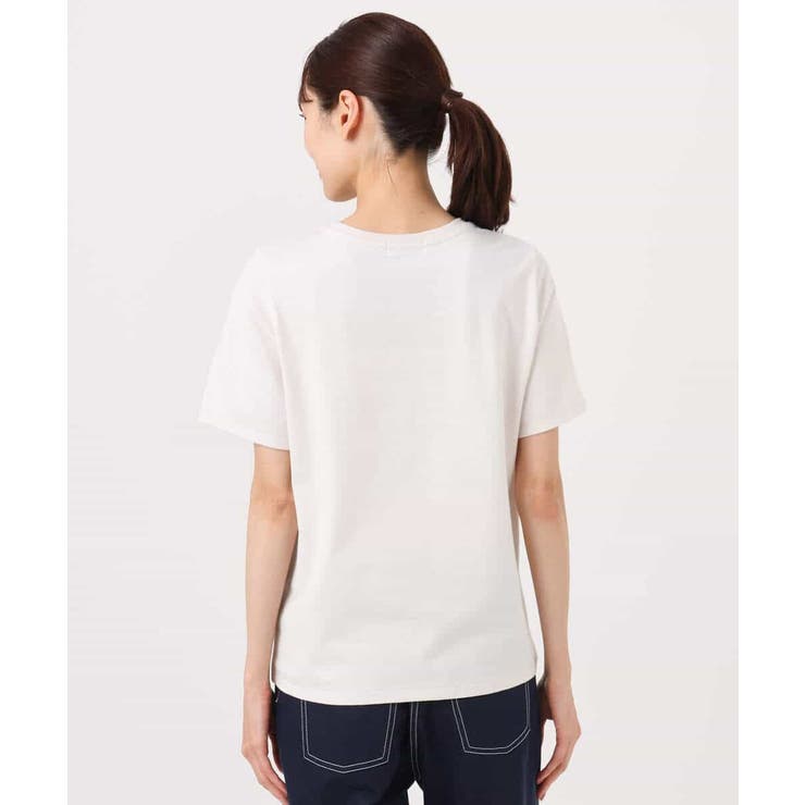 ビーズ刺繍ロゴTシャツ/洗える | MK MICHEL KLEIN | 詳細画像31 