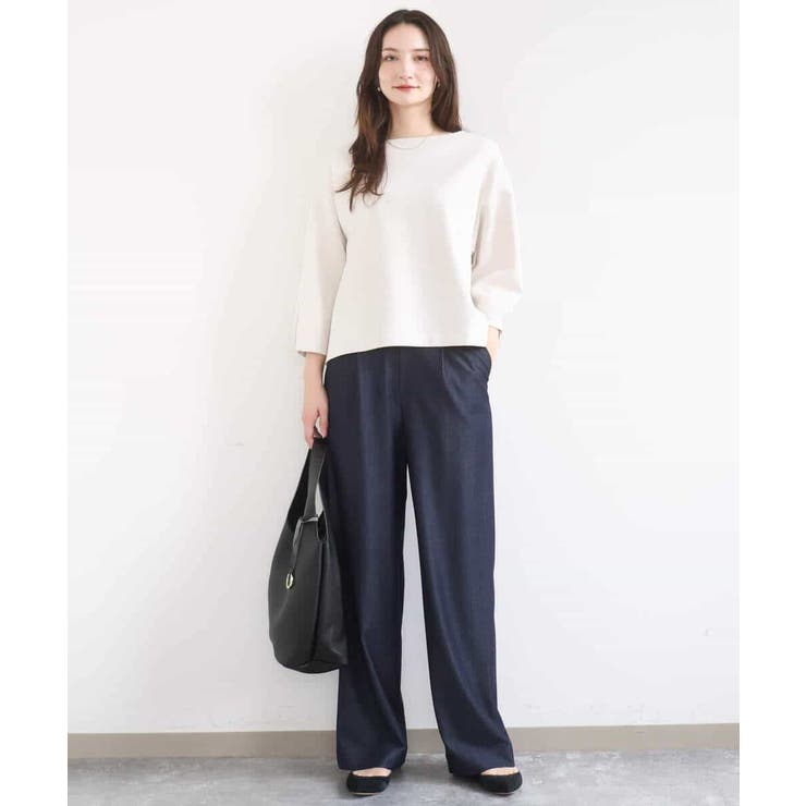 コットンポンチカットソー/洗える | MK MICHEL KLEIN | 詳細画像7 