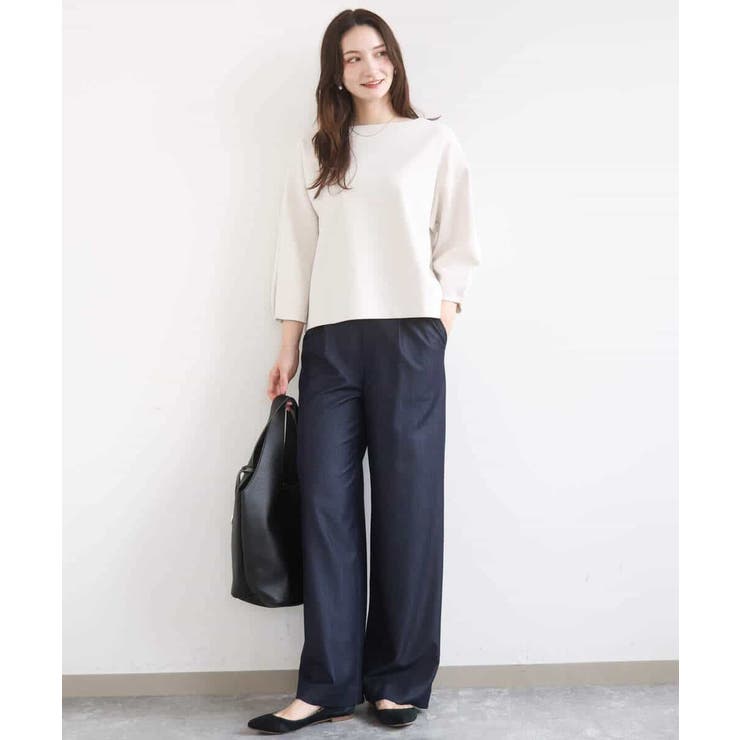 コットンポンチカットソー/洗える | MK MICHEL KLEIN | 詳細画像8 