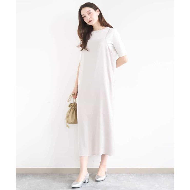 シルケットフライス半袖カットソー/洗える | MK MICHEL KLEIN | 詳細画像30 