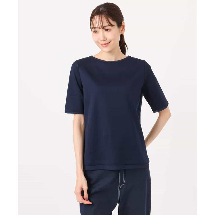 シルケットフライス半袖カットソー/洗える | MK MICHEL KLEIN | 詳細画像39 