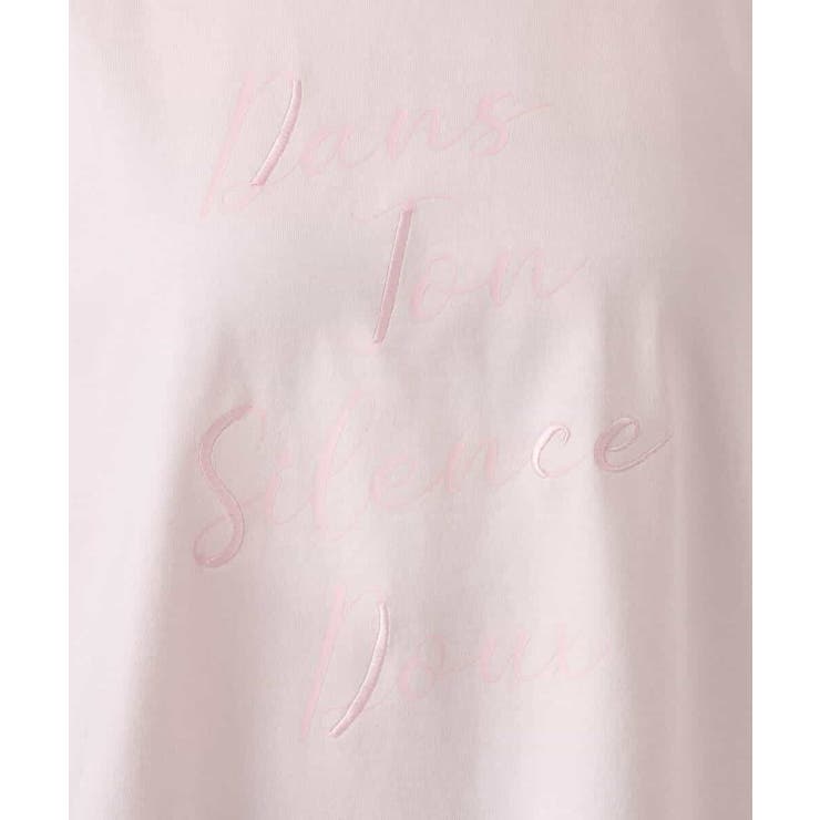[洗える]ニュアンスロゴ フレンチスリーブTシャツ | MK MICHEL KLEIN | 詳細画像16 
