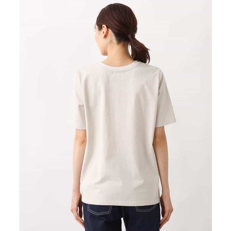 発泡プリントロゴTシャツ/洗える | MK MICHEL KLEIN | 詳細画像42 