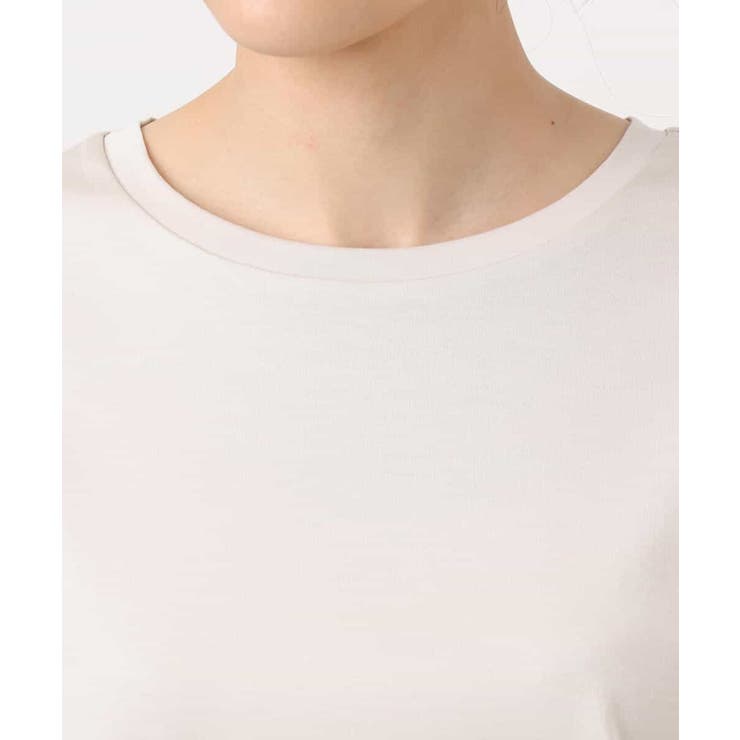 裾ドロストデザインカットソー/接触冷感/洗える | MK MICHEL KLEIN | 詳細画像22 