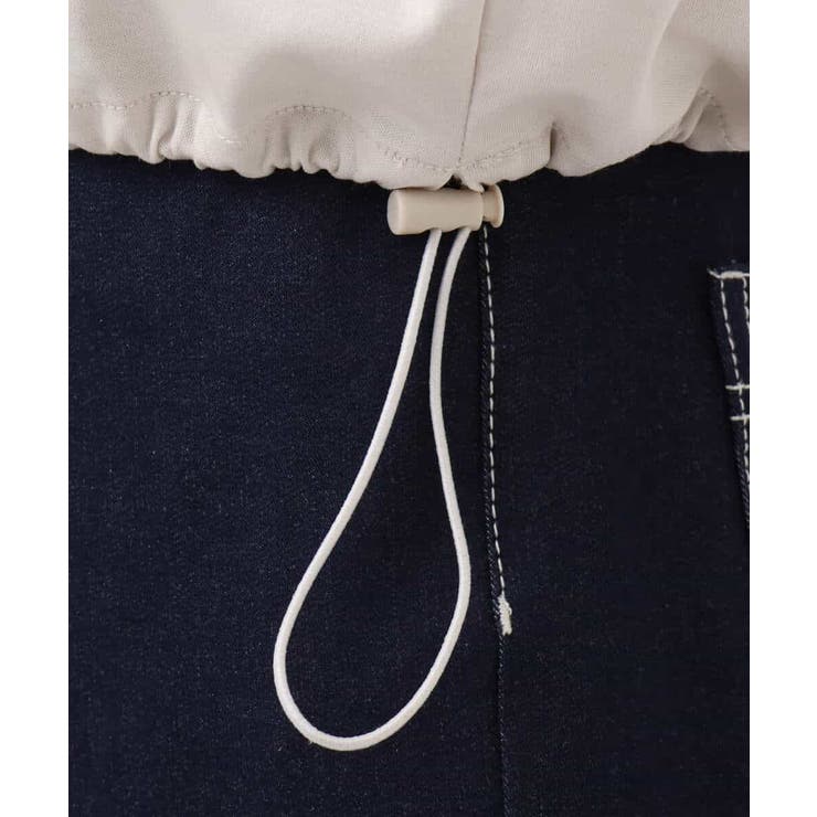 裾ドロストデザインカットソー/接触冷感/洗える | MK MICHEL KLEIN | 詳細画像26 