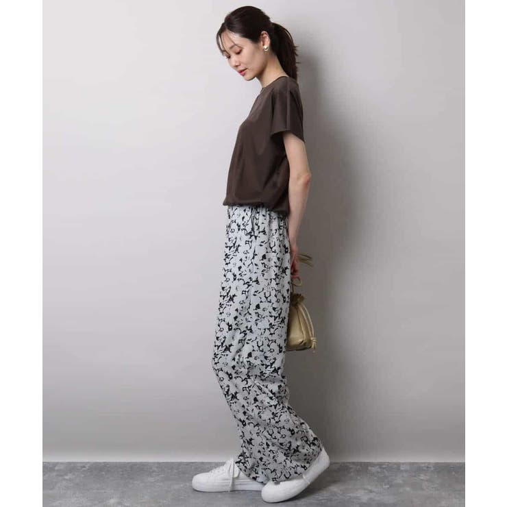 裾ドロストデザインカットソー/接触冷感/洗える | MK MICHEL KLEIN | 詳細画像5 