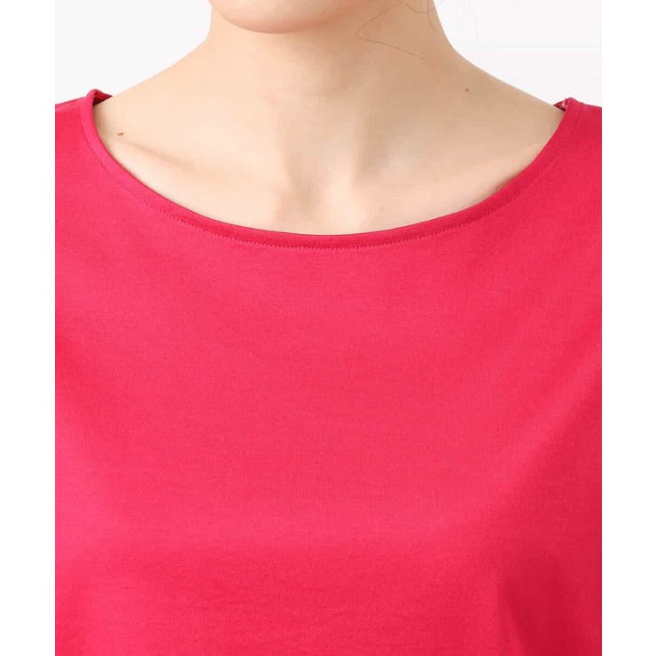 フレアースリーブ天竺カットソー/接触冷感/洗える | MK MICHEL KLEIN | 詳細画像18 