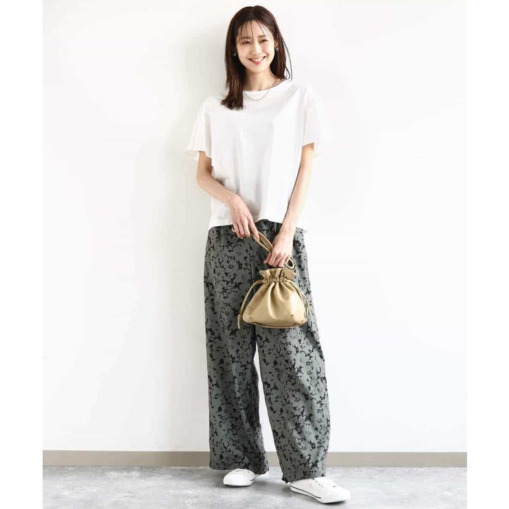 フレアースリーブ天竺カットソー/接触冷感/洗える | MK MICHEL KLEIN | 詳細画像8 