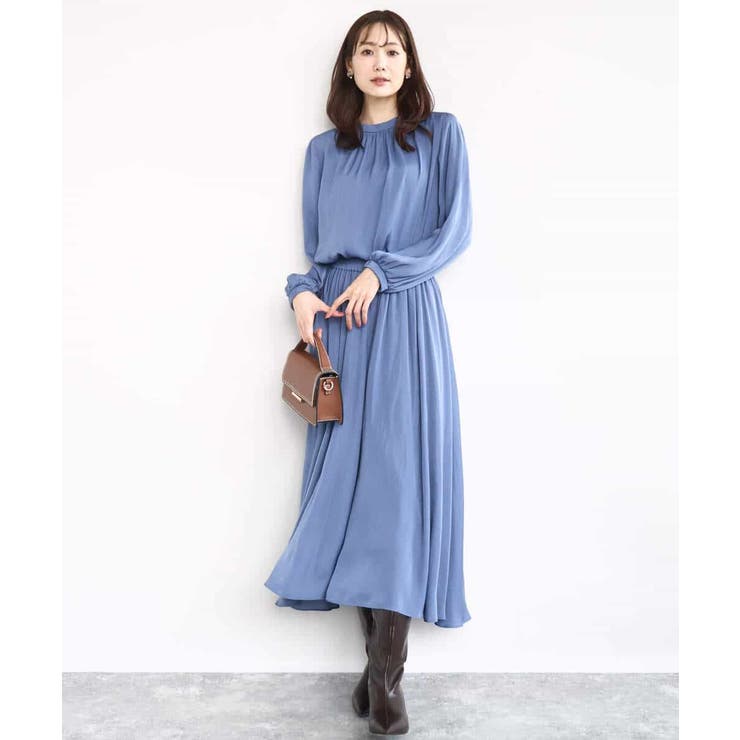 起毛サテンガウチョパンツ/洗える | MK MICHEL KLEIN | 詳細画像10 