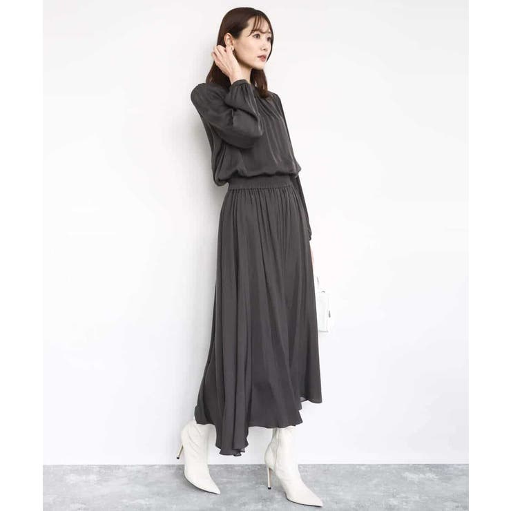 起毛サテンガウチョパンツ/洗える | MK MICHEL KLEIN | 詳細画像16 