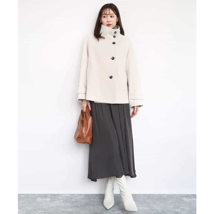 起毛サテンガウチョパンツ/洗える | MK MICHEL KLEIN | 詳細画像21 