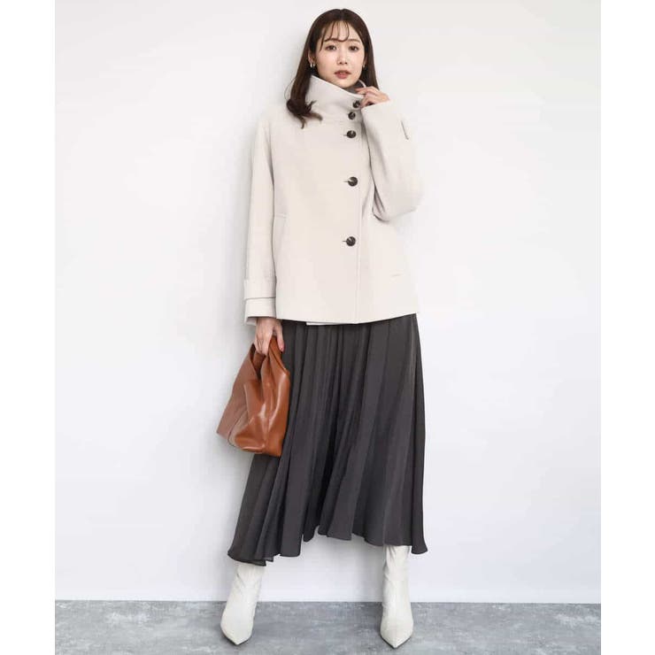 起毛サテンガウチョパンツ/洗える | MK MICHEL KLEIN | 詳細画像22 