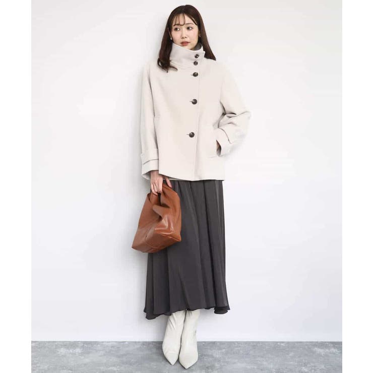 起毛サテンガウチョパンツ/洗える | MK MICHEL KLEIN | 詳細画像23 