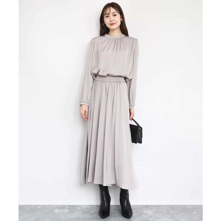 起毛サテンガウチョパンツ/洗える | MK MICHEL KLEIN | 詳細画像25 