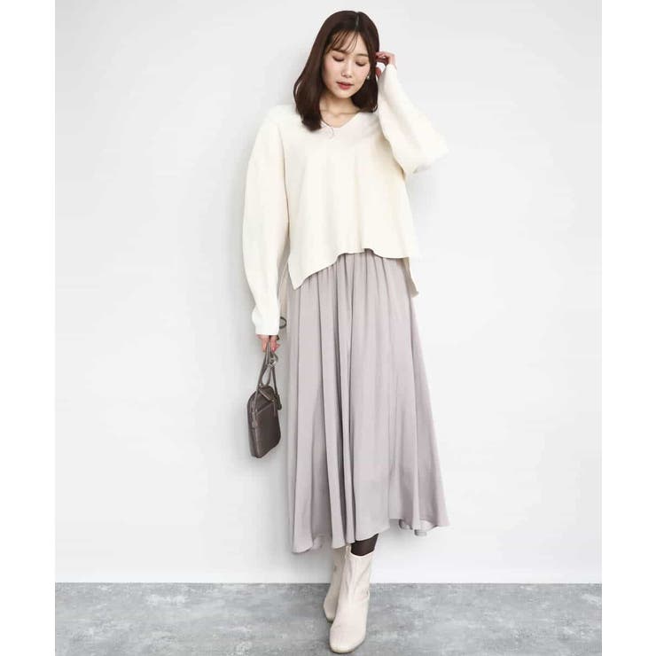 起毛サテンガウチョパンツ/洗える | MK MICHEL KLEIN | 詳細画像28 