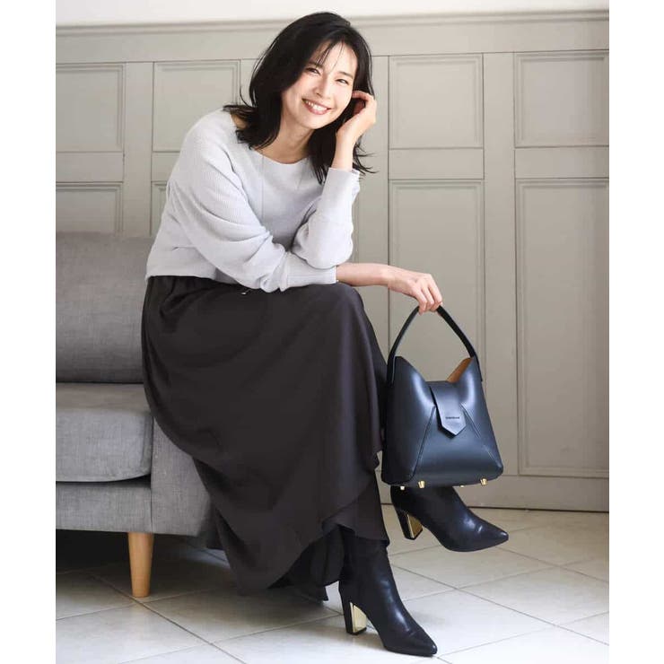 起毛サテンガウチョパンツ/洗える | MK MICHEL KLEIN | 詳細画像32 