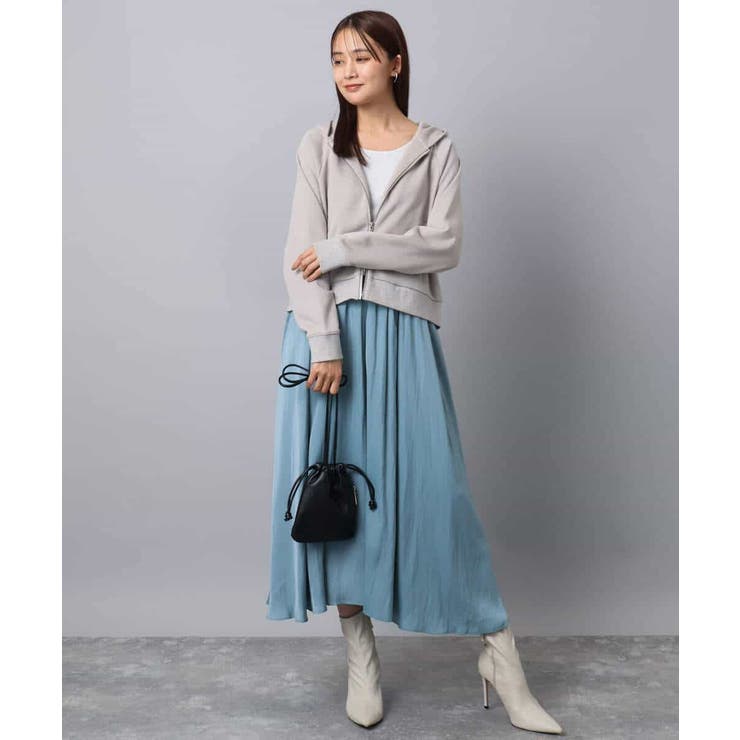 起毛サテンガウチョパンツ/洗える | MK MICHEL KLEIN | 詳細画像48 