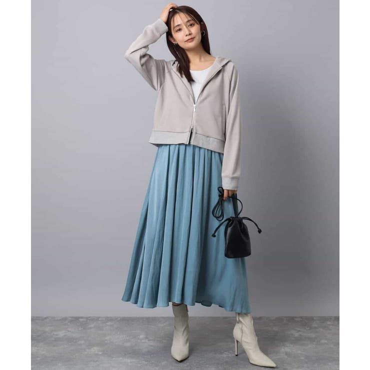 起毛サテンガウチョパンツ/洗える | MK MICHEL KLEIN | 詳細画像49 