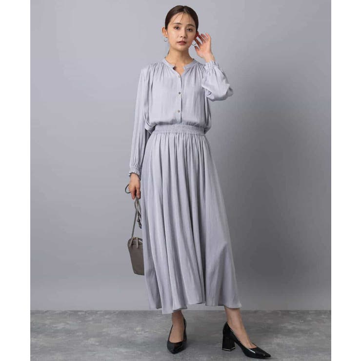 起毛サテンガウチョパンツ/洗える | MK MICHEL KLEIN | 詳細画像53 