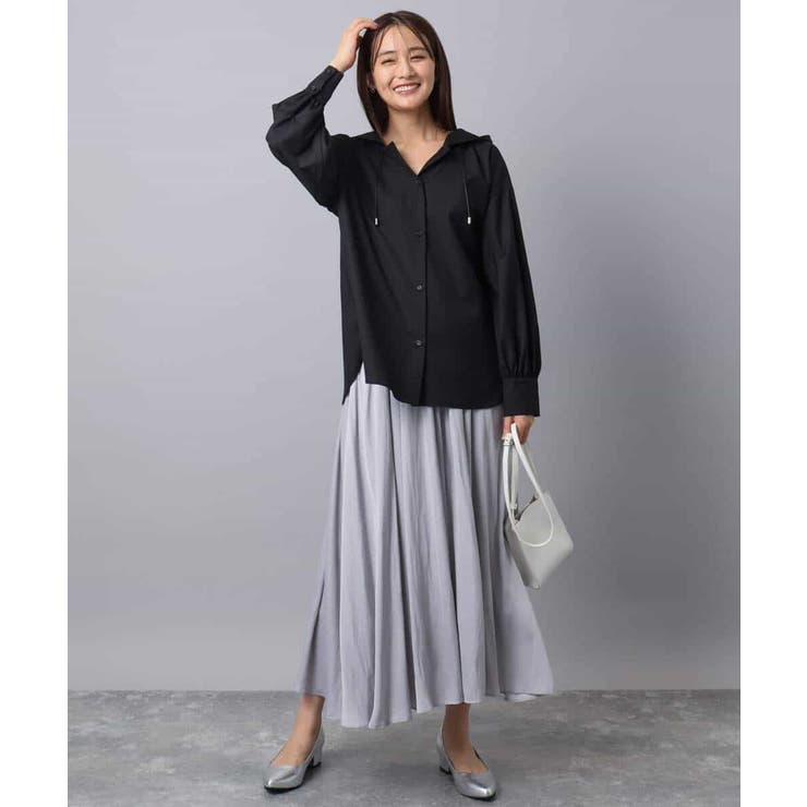 起毛サテンガウチョパンツ/洗える | MK MICHEL KLEIN | 詳細画像57 