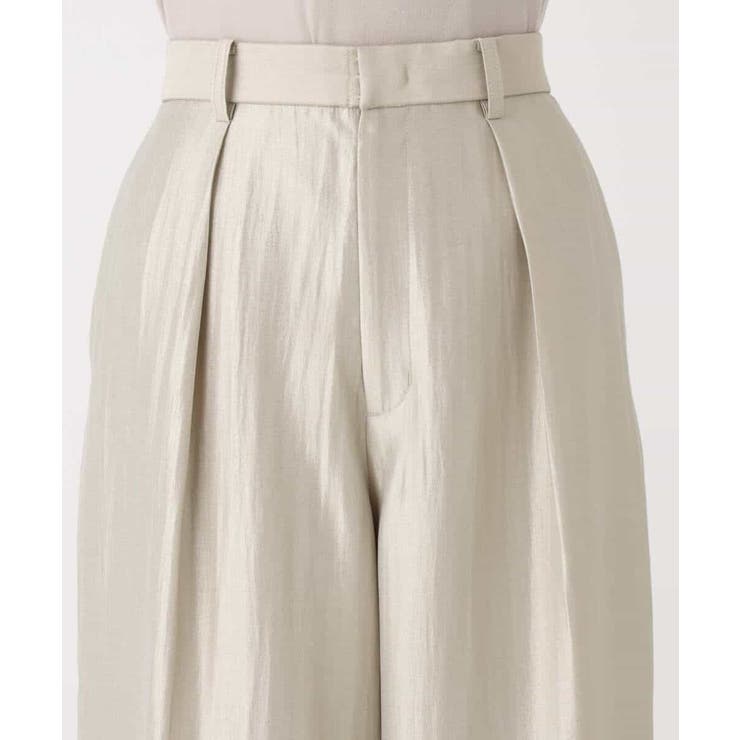 サテン地バレルパンツ/洗える | MK MICHEL KLEIN | 詳細画像32 