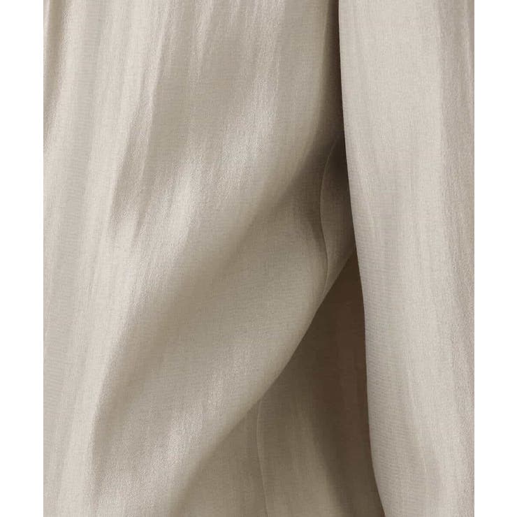 サテン地バレルパンツ/洗える | MK MICHEL KLEIN | 詳細画像36 