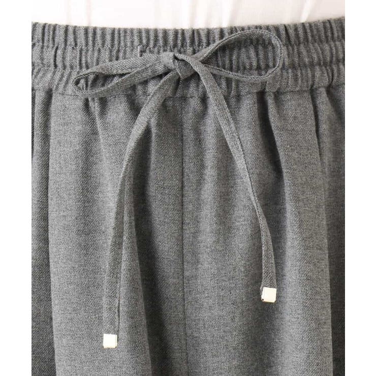 裏起毛ワイドストレートプルオンパンツ/洗える | MK MICHEL KLEIN | 詳細画像50 