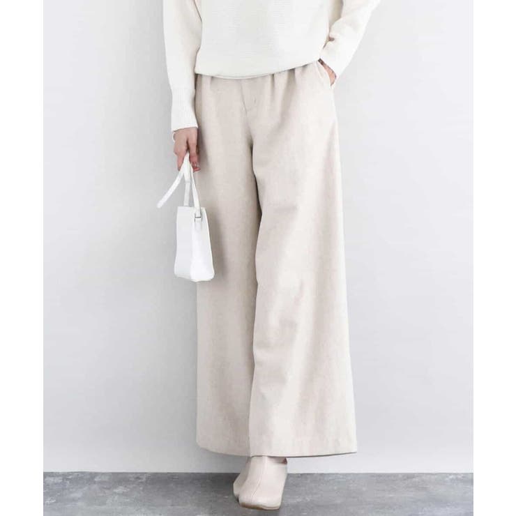 カラーツイードワイドパンツ/洗える | MK MICHEL KLEIN | 詳細画像2 