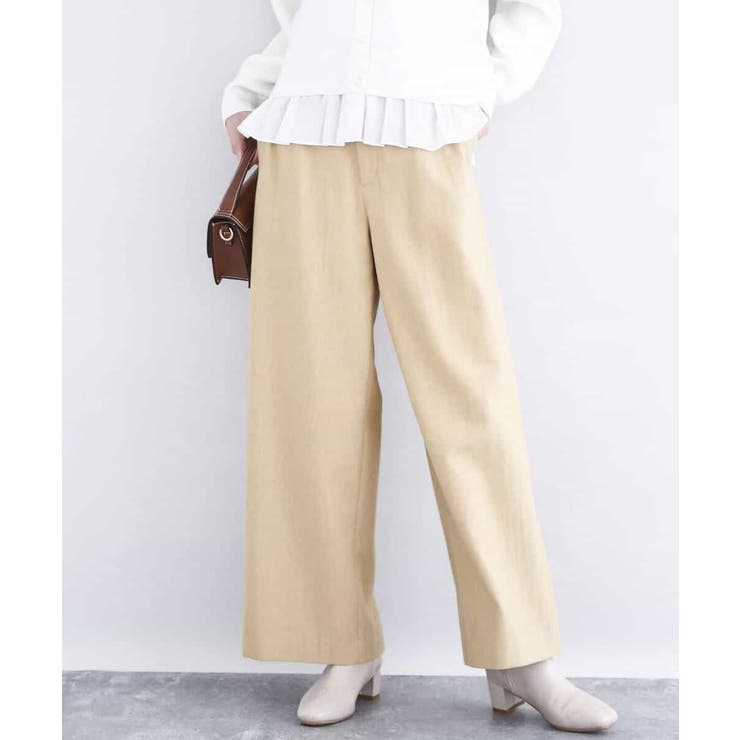 カラーツイードワイドパンツ/洗える | MK MICHEL KLEIN | 詳細画像29 