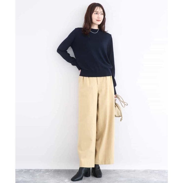 カラーツイードワイドパンツ/洗える | MK MICHEL KLEIN | 詳細画像36 