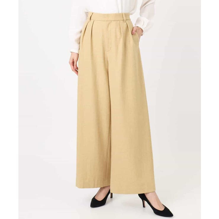 カラーツイードワイドパンツ/洗える | MK MICHEL KLEIN | 詳細画像39 