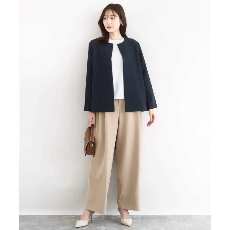 バレルシルエットパンツ/洗える | MK MICHEL KLEIN | 詳細画像2 