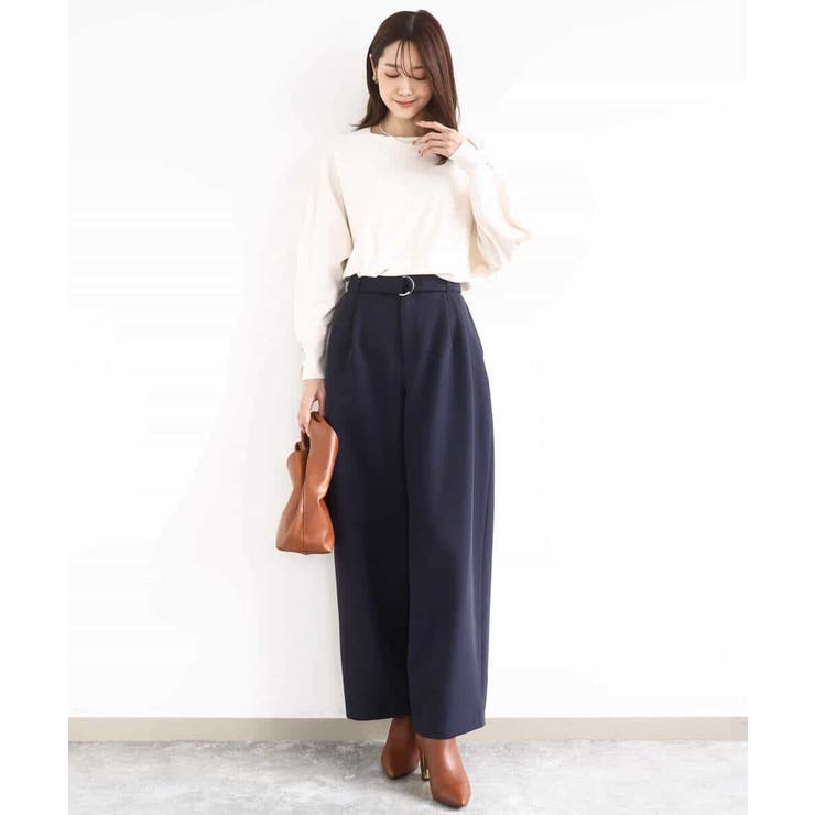 バレルシルエットパンツ/洗える | MK MICHEL KLEIN | 詳細画像28 