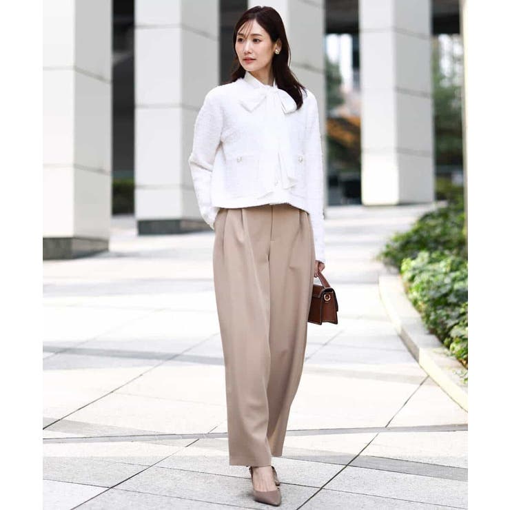 バレルシルエットパンツ/洗える | MK MICHEL KLEIN | 詳細画像32 