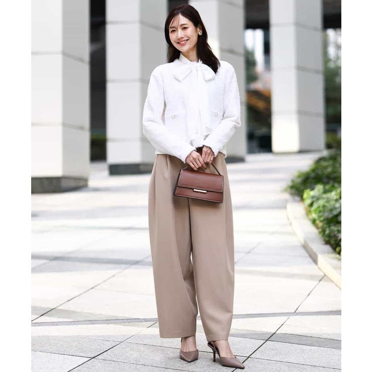 バレルシルエットパンツ/洗える | MK MICHEL KLEIN | 詳細画像34 