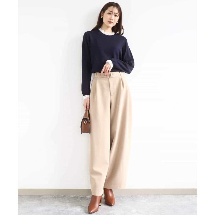 バレルシルエットパンツ/洗える | MK MICHEL KLEIN | 詳細画像38 