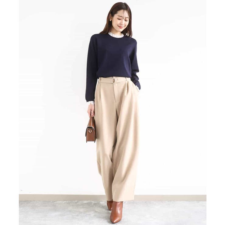 バレルシルエットパンツ/洗える | MK MICHEL KLEIN | 詳細画像39 